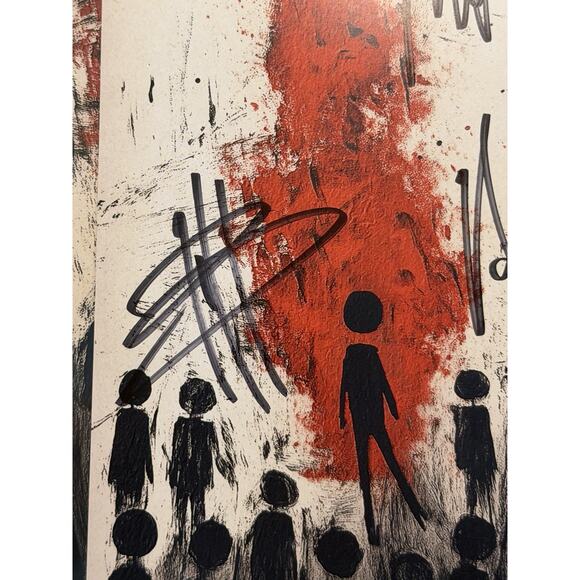 Three Days Grace AlienNation Band Signed Vinyl Exclusive 2025 AUTOGRAPH #5 - Picture 3 of 7